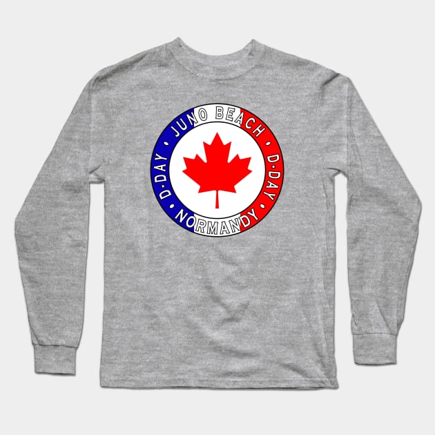 Juno Beach D-Day Long Sleeve T-Shirt by Lyvershop